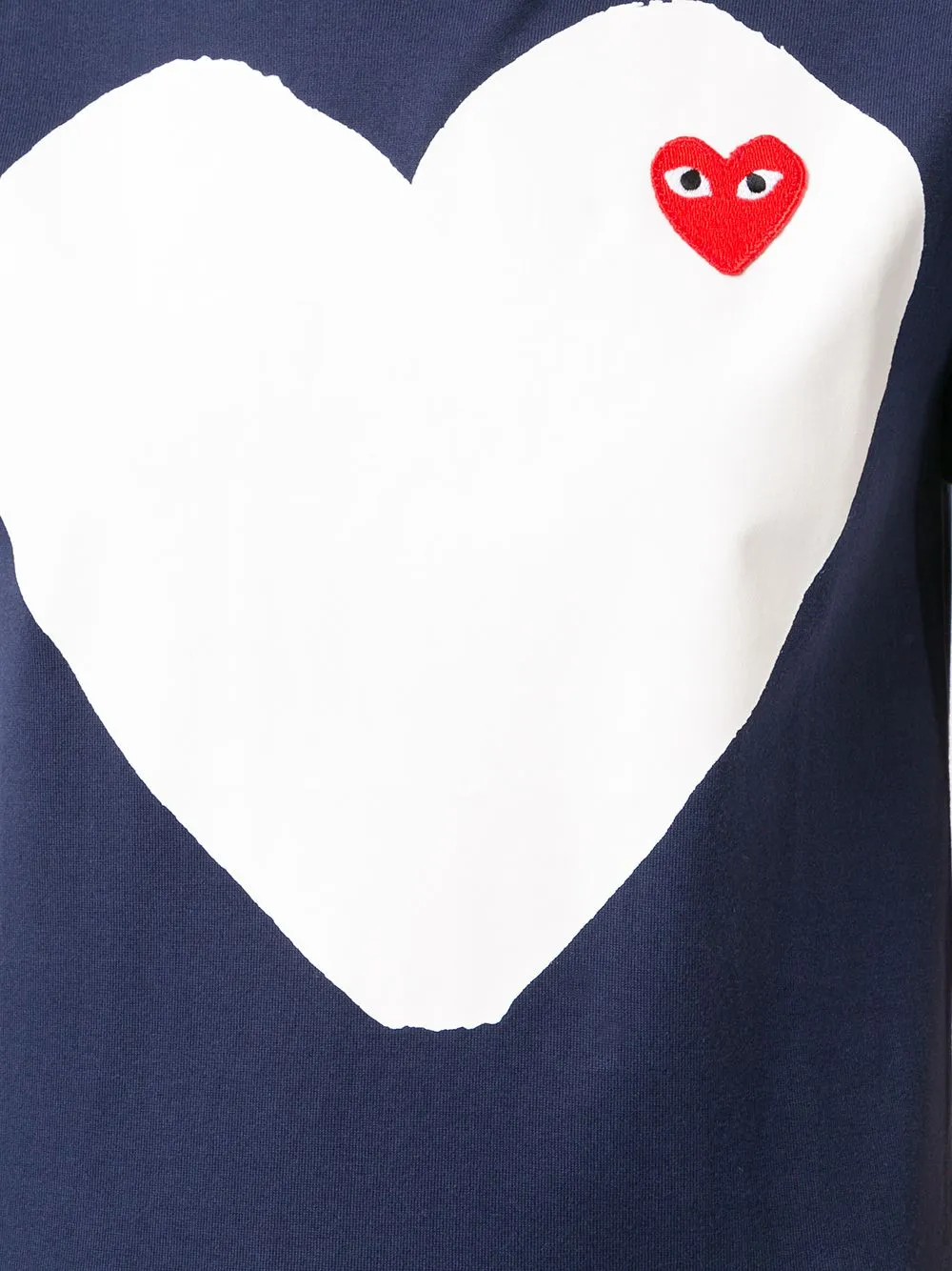 Logo-Patch Printed T-Shirt