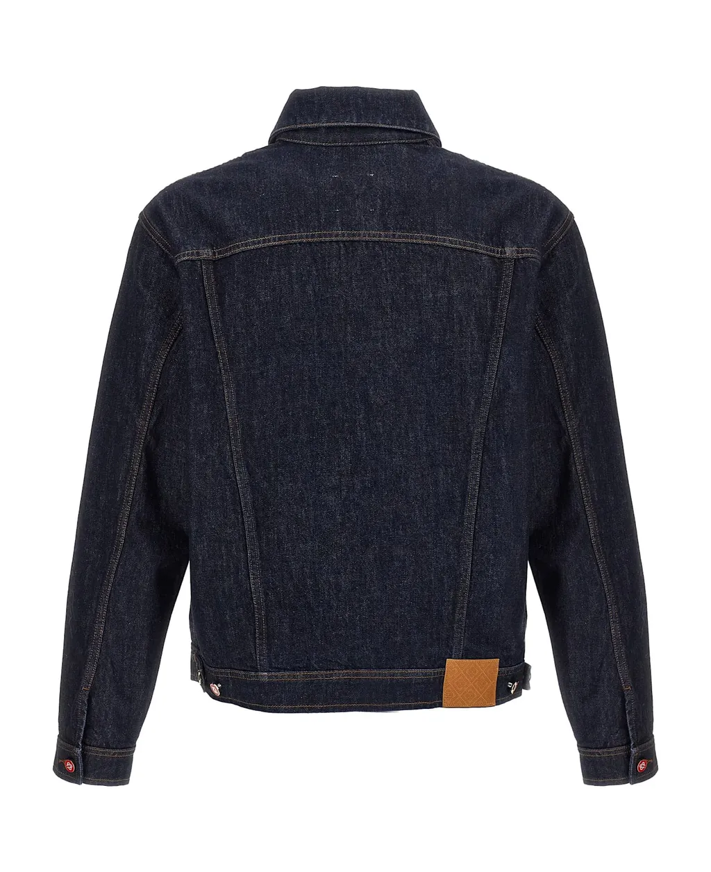 Embroidered Logo Denim Jacket
