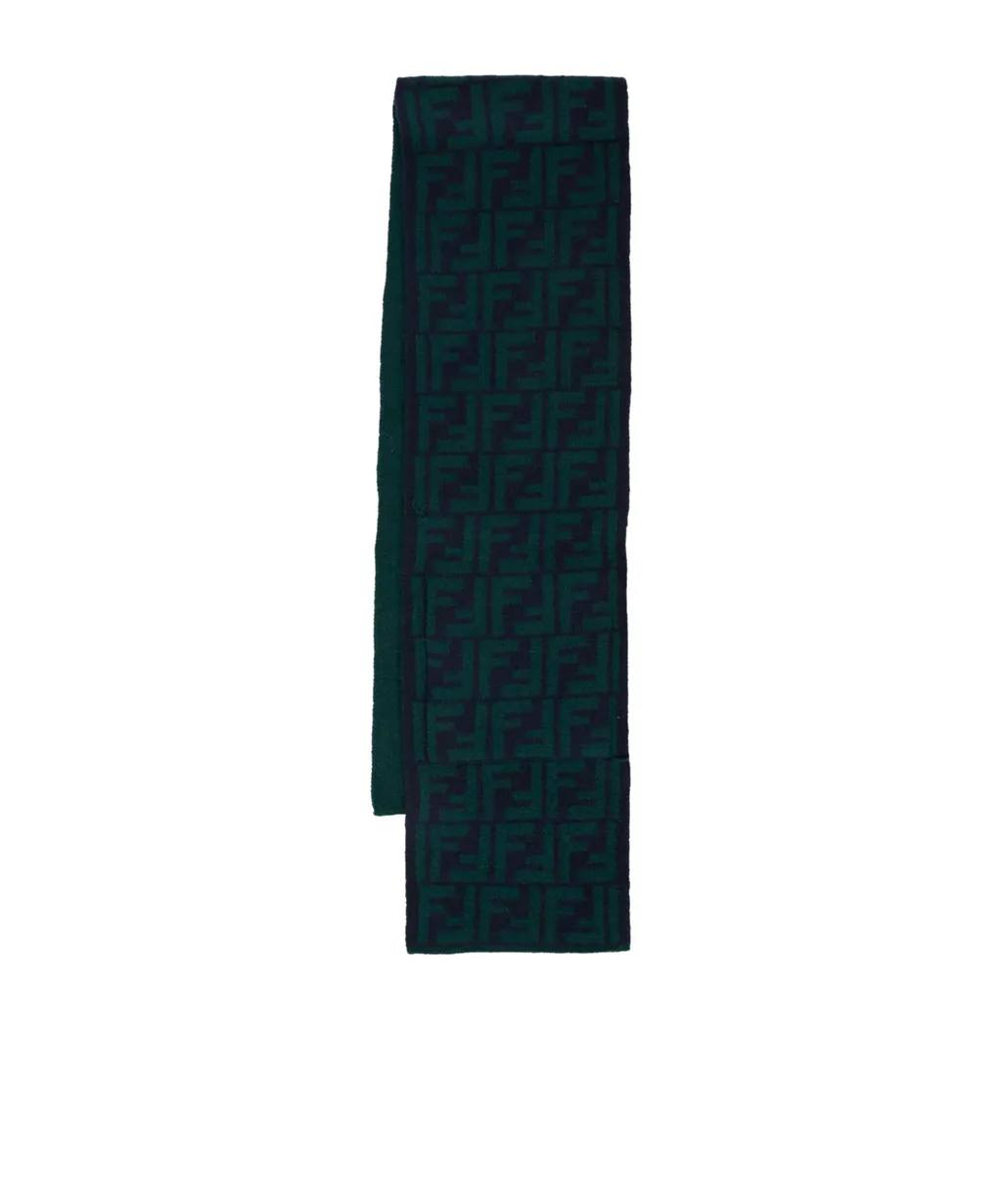 Logo-Embroidered Scarf