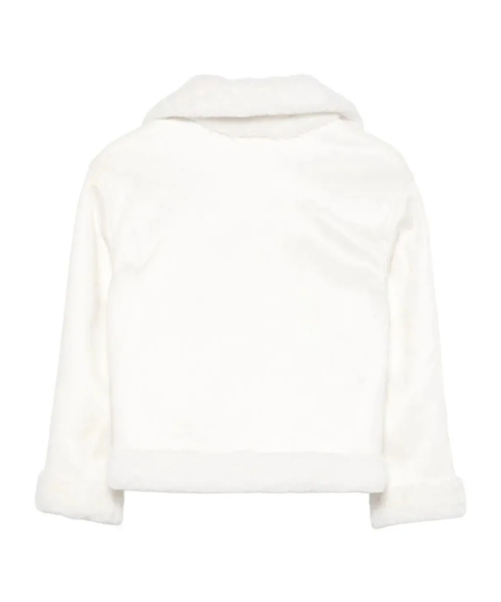 Teddy-Patch Fleece Jacket