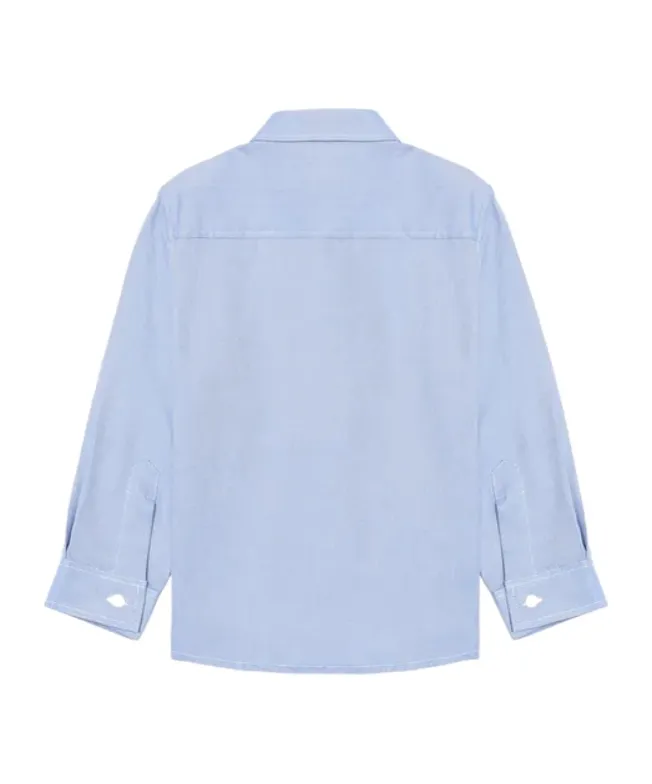 Long-Sleeved Cotton Shirt