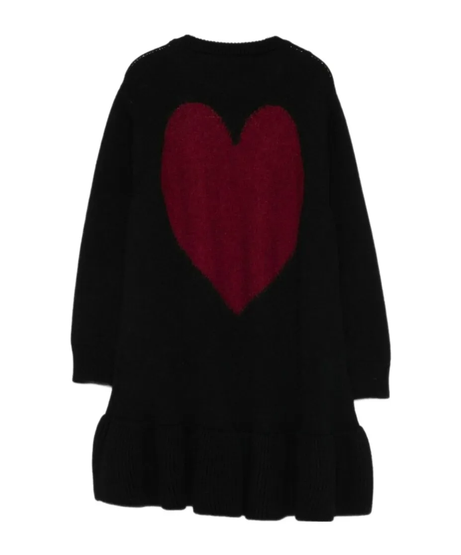 Simonetta Slogan Printed Dress