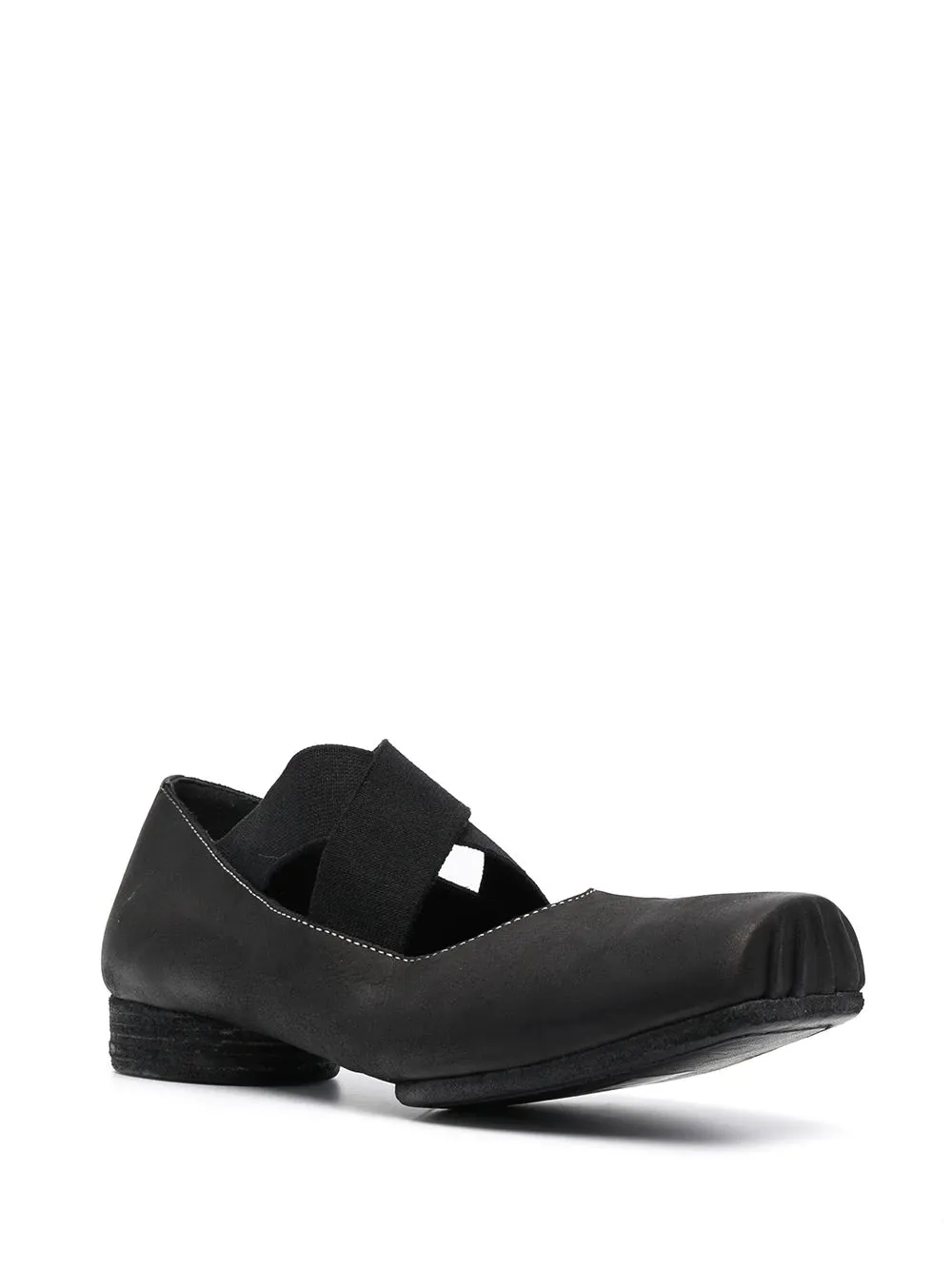 Cross-Strap Ballerinas