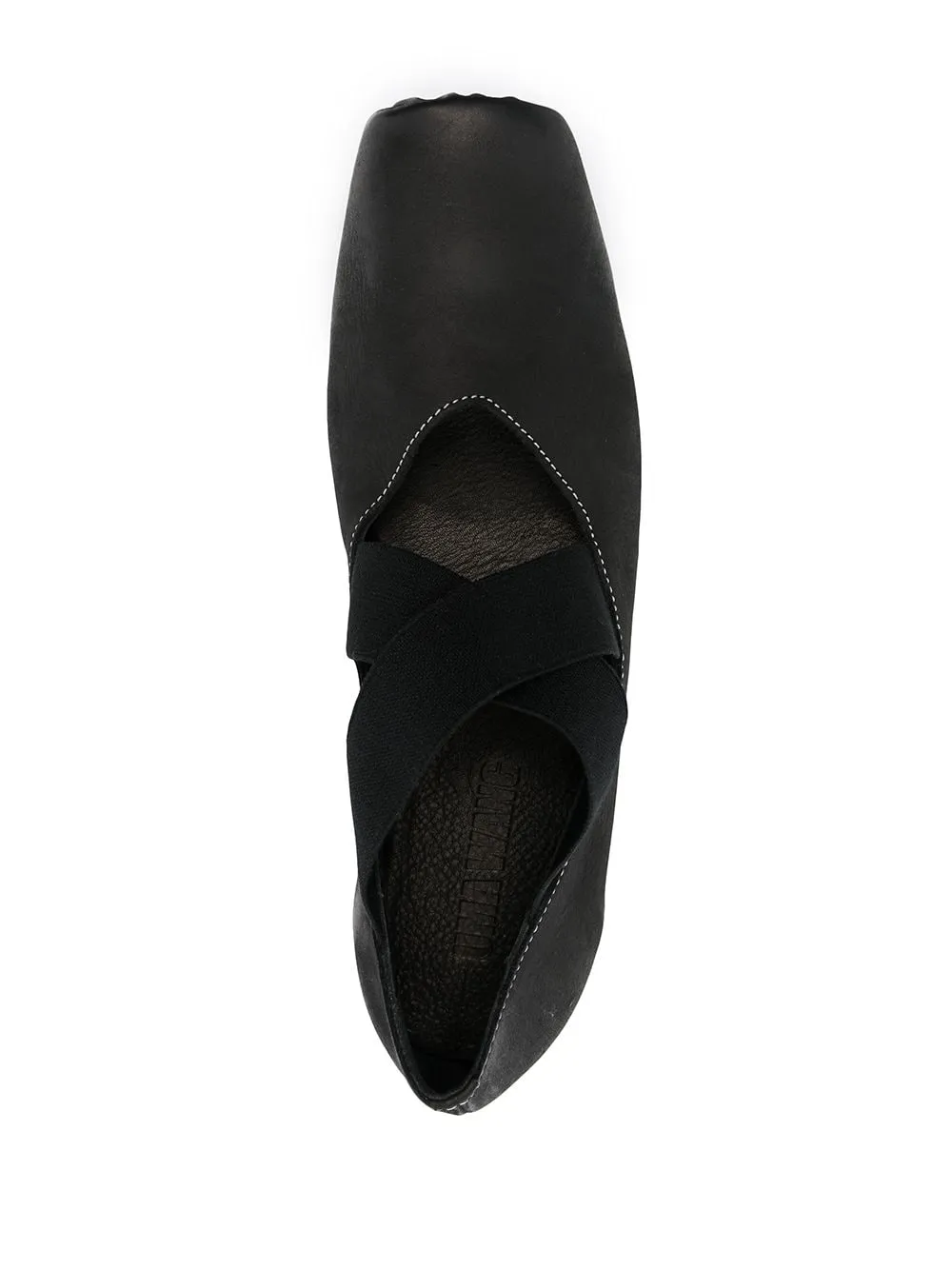 Cross-Strap Ballerinas