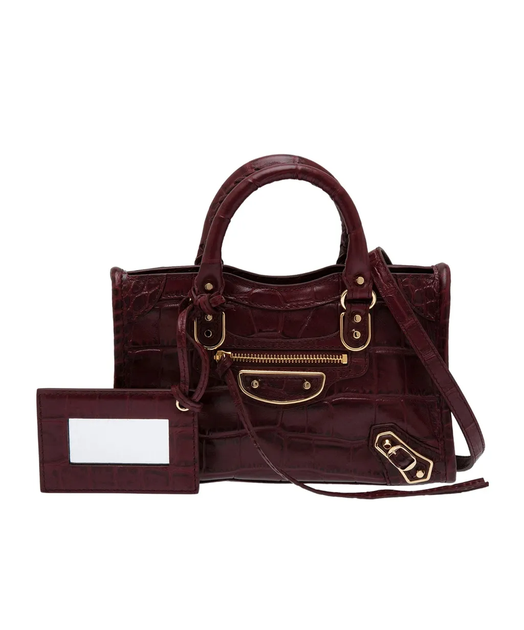 Metallic Edge Nano City Bag