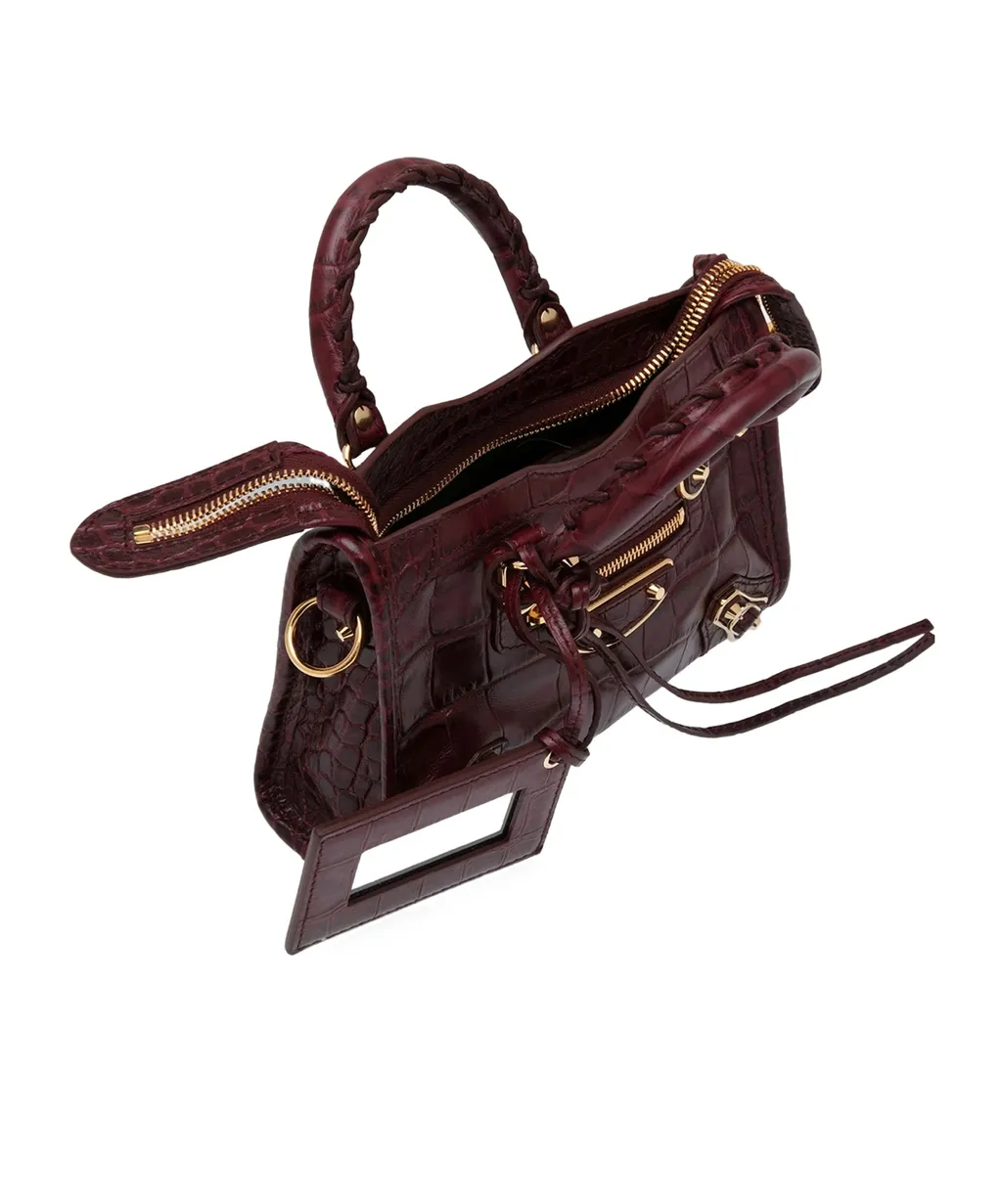 Metallic Edge Nano City Bag