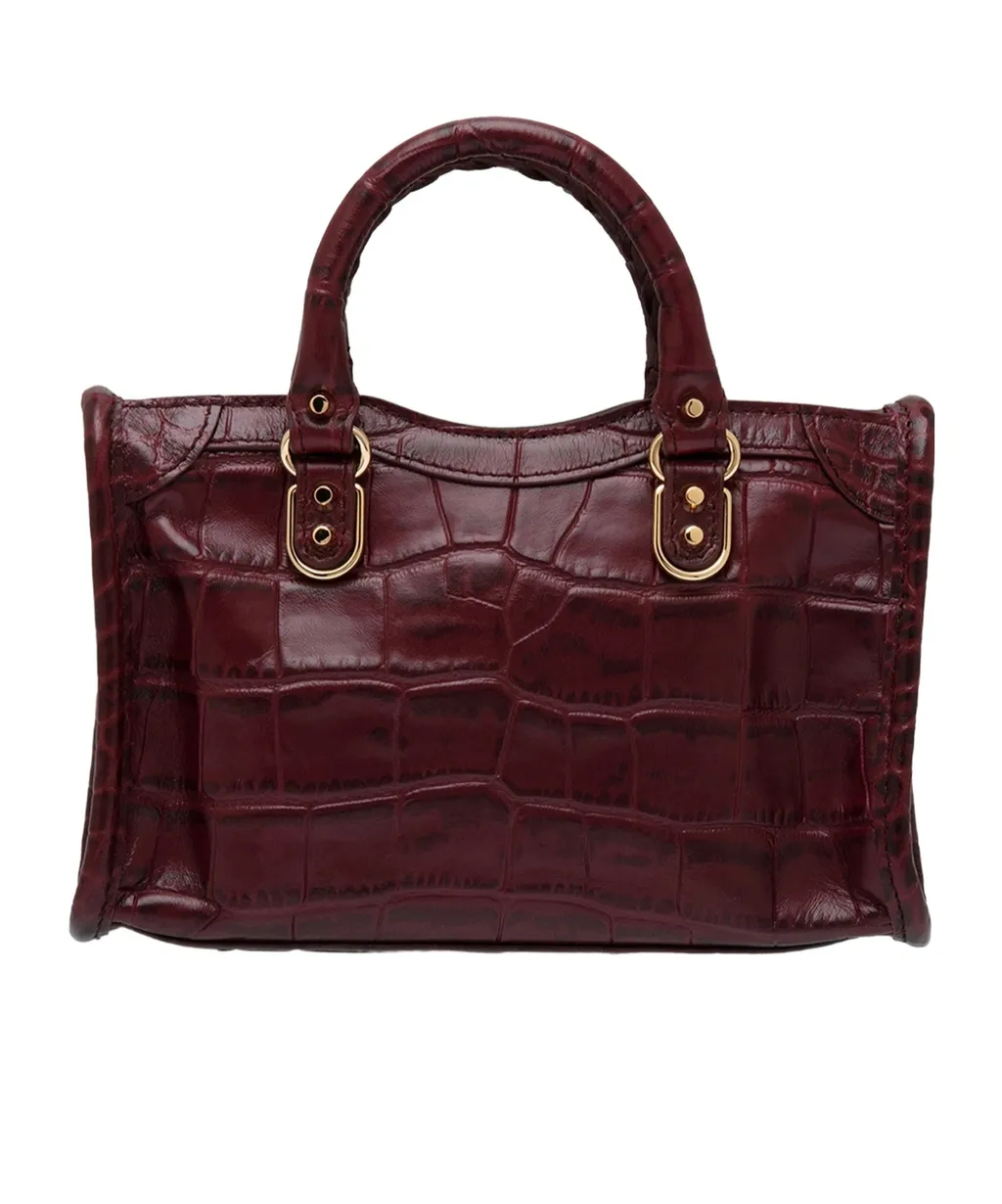 Metallic Edge Nano City Bag
