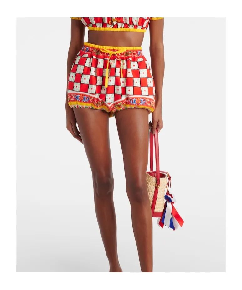 Elastic Waist Shorts