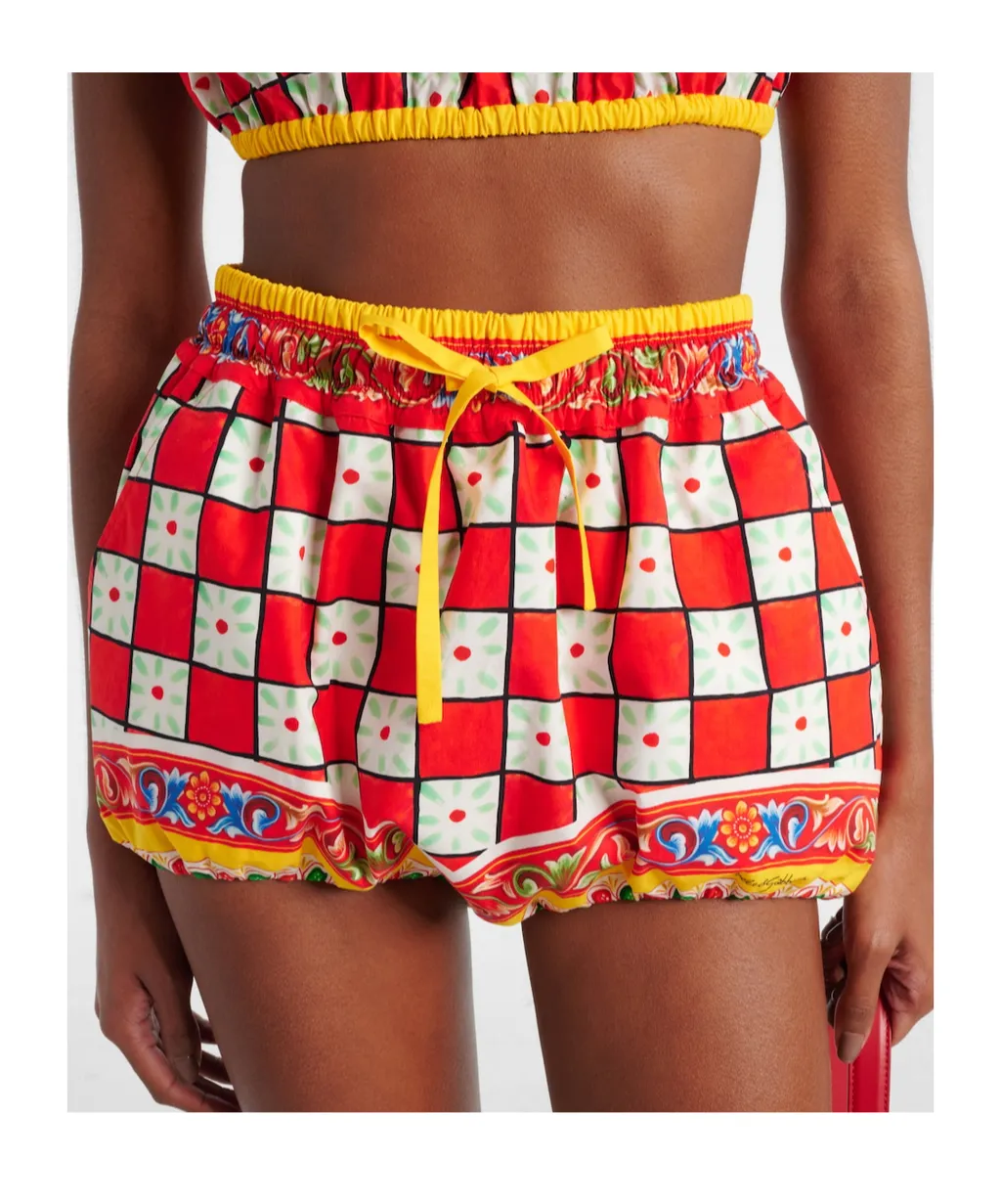 Elastic Waist Shorts