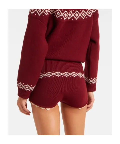 Crochet Wool Shorts