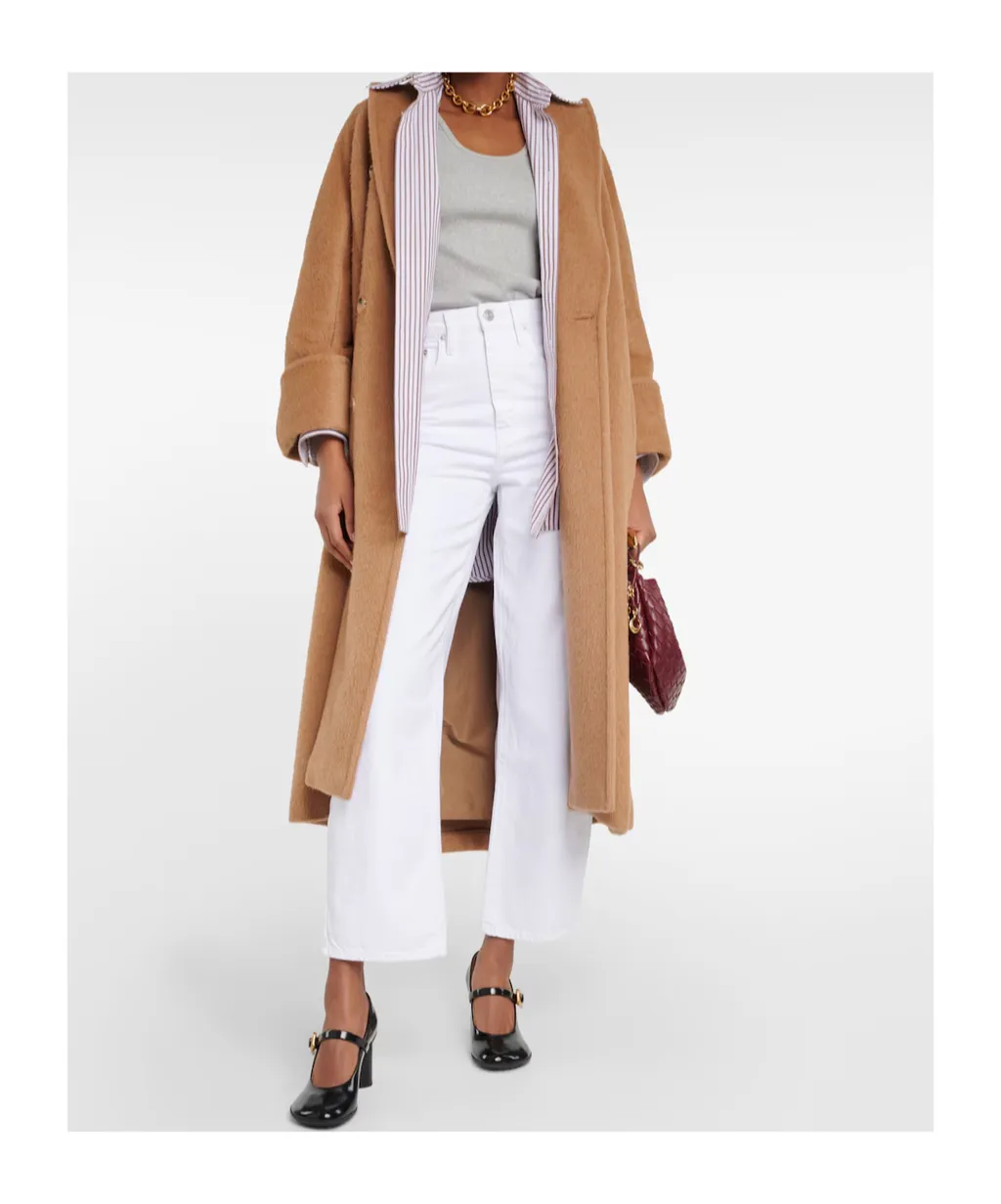 High-Rise Barrel-Leg Jeans