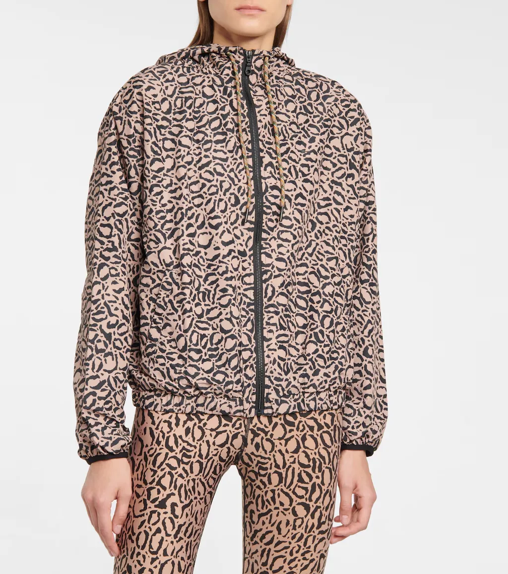 Drawstring Hooded Casual Jacket