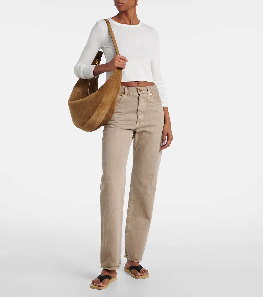 Five-Pocket Denim Trousers