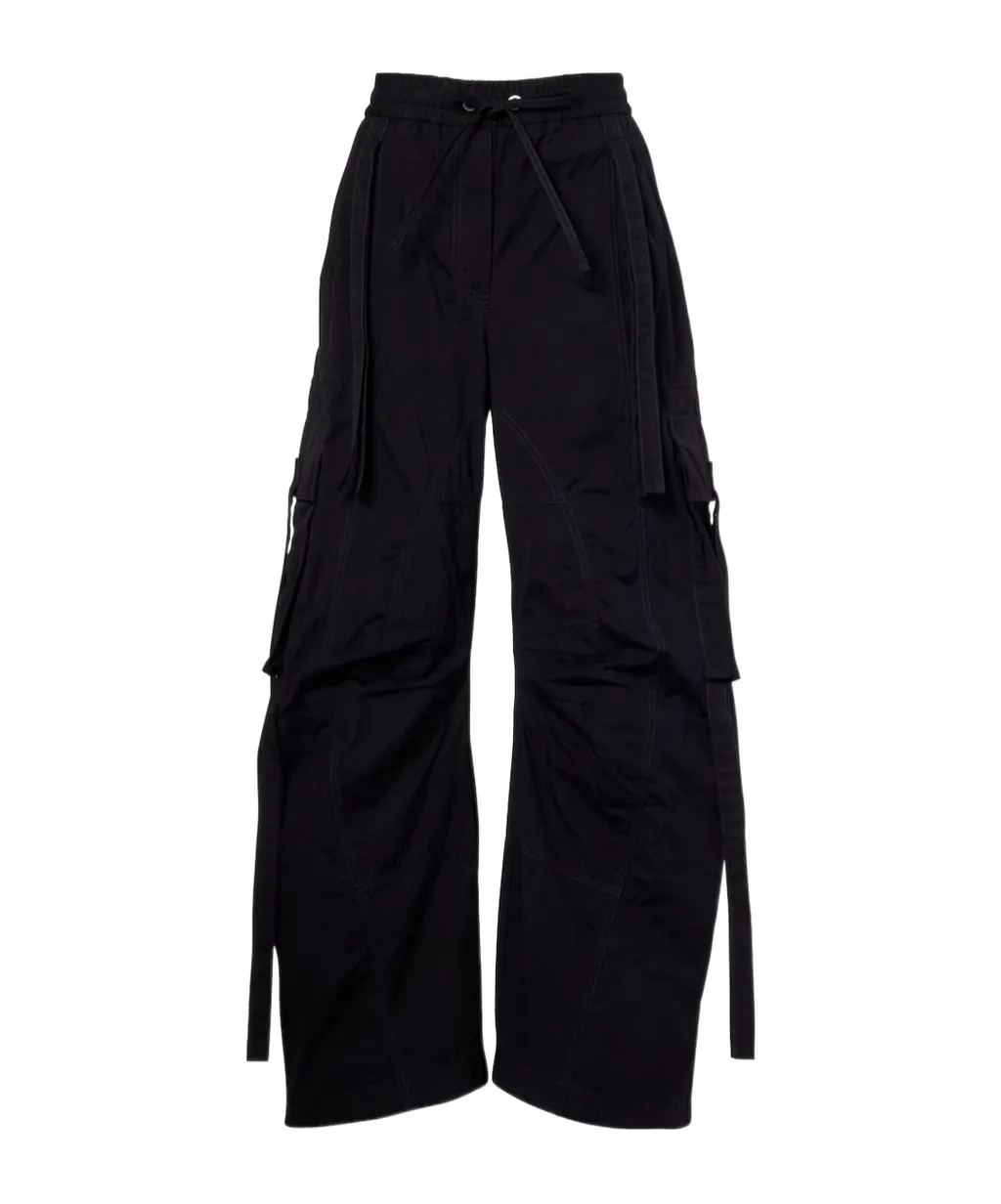 Mid-Rise Cargo Pants
