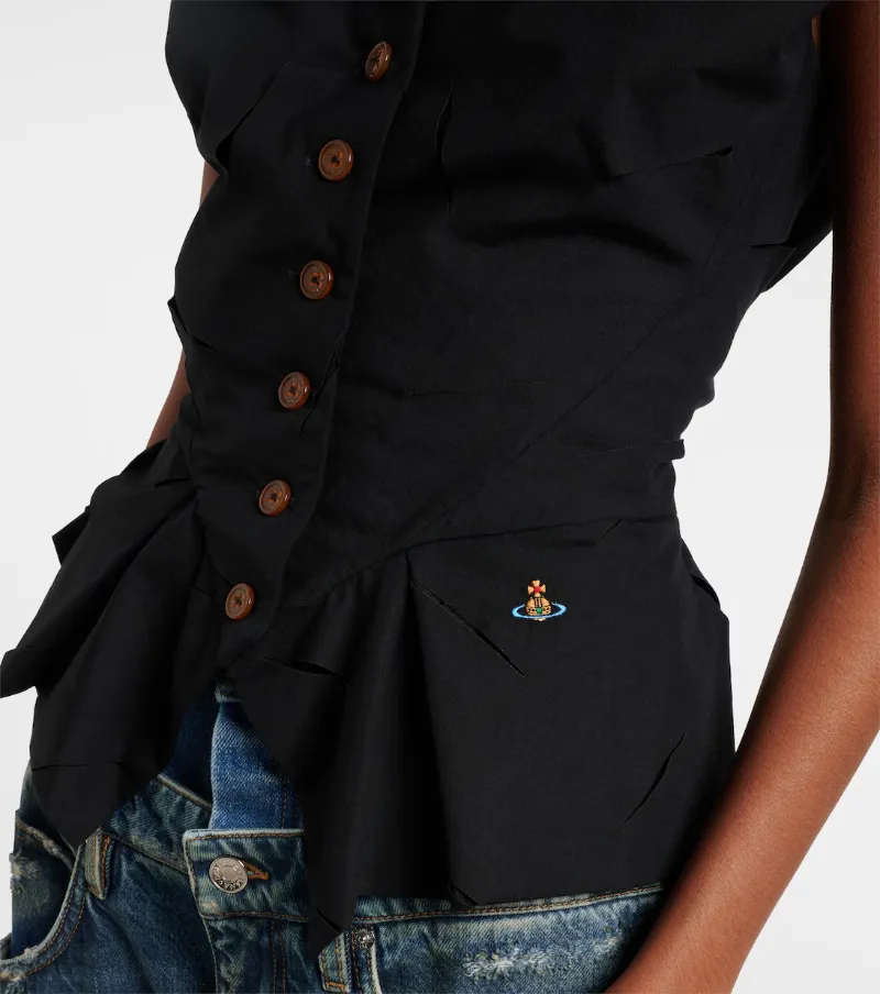 Peplum Vest