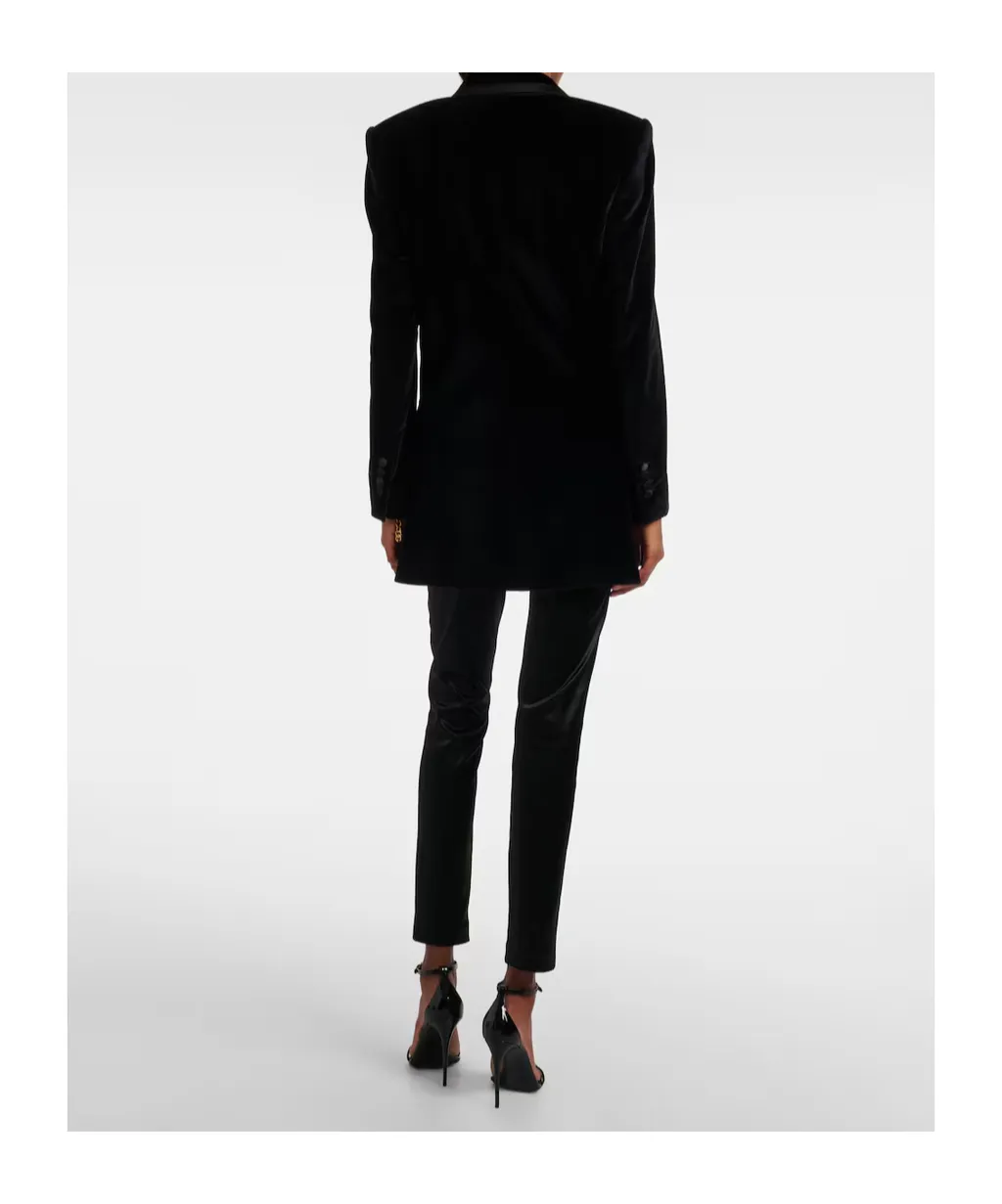 Long-Sleeved Tuxedo Jacket