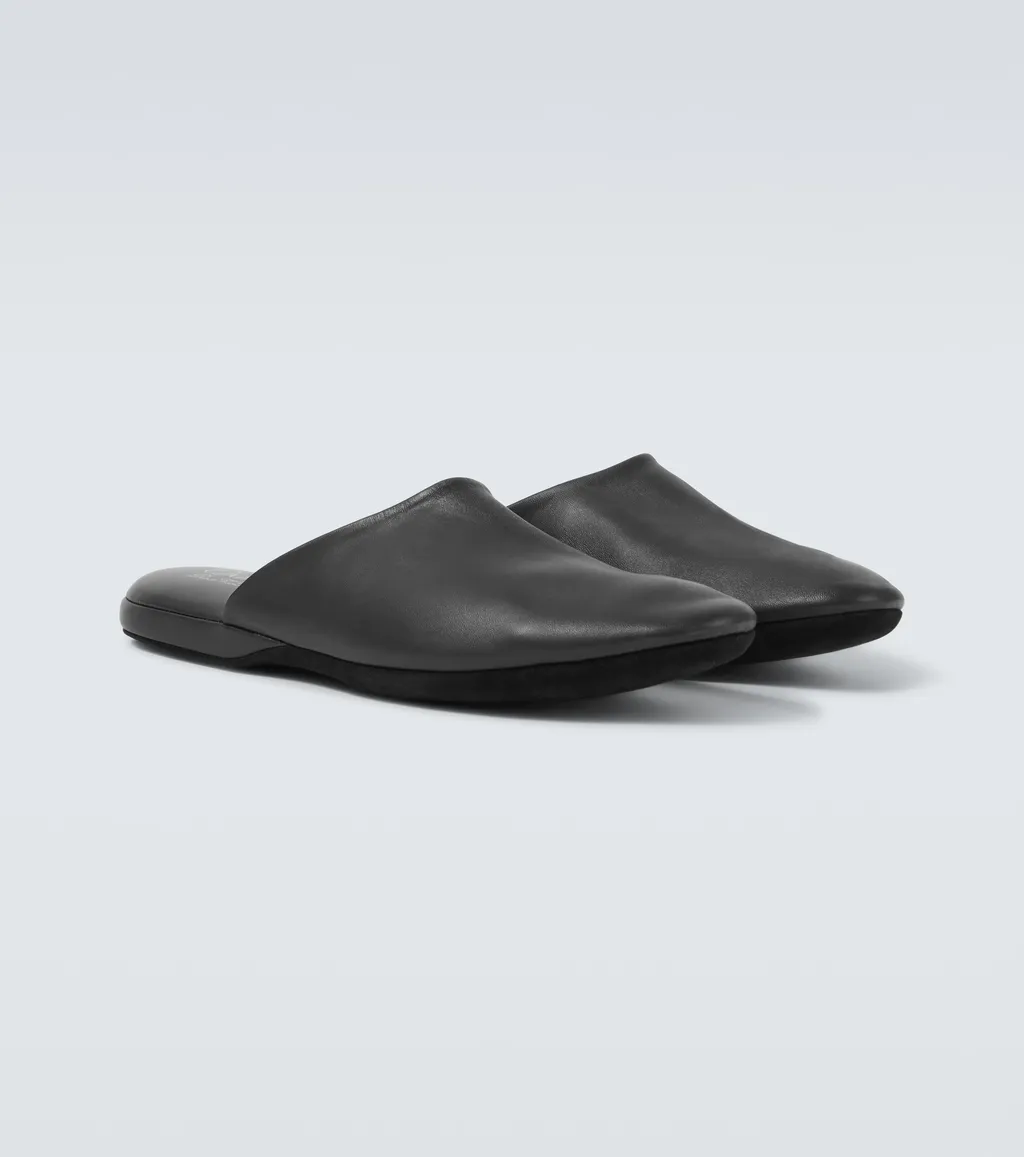 Leather Slippers