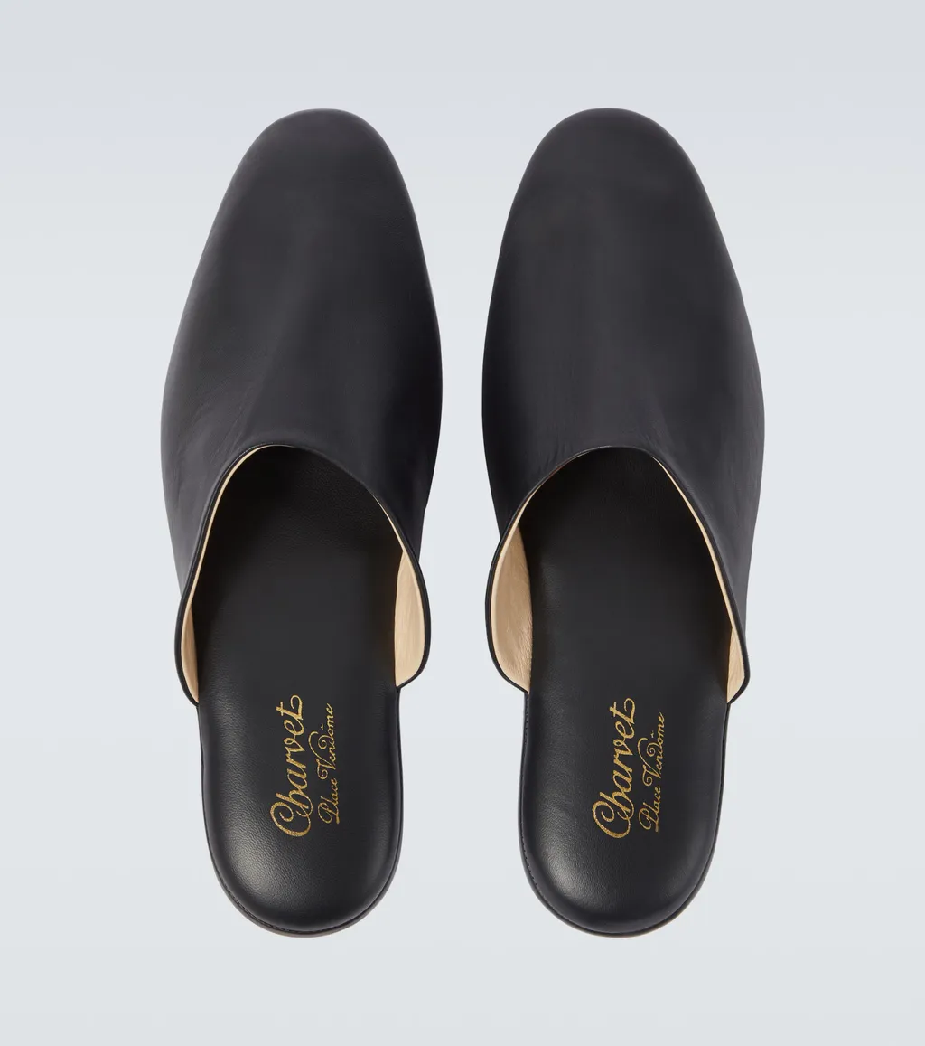 Leather Slippers