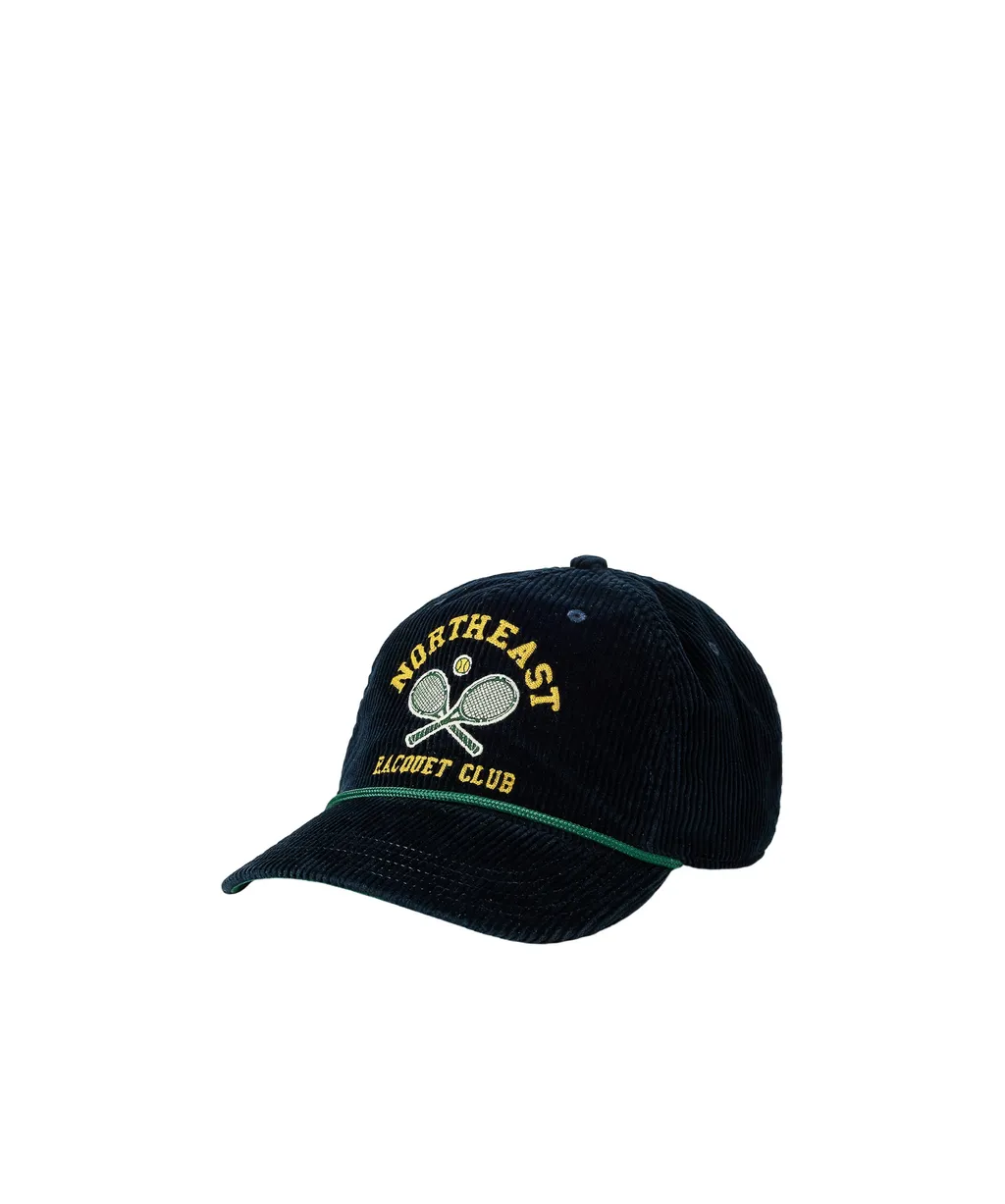 Embroidered Corduroy Cap