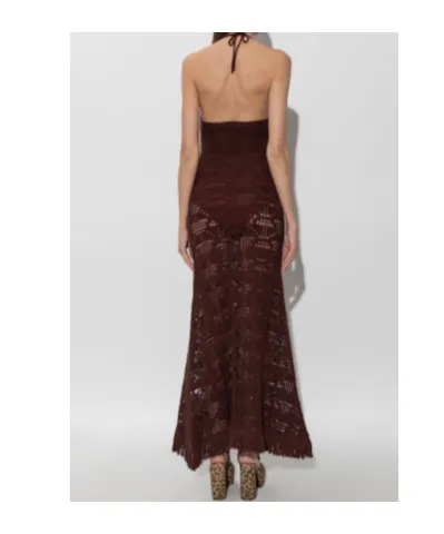 Etro Crochet Effect Long Dress