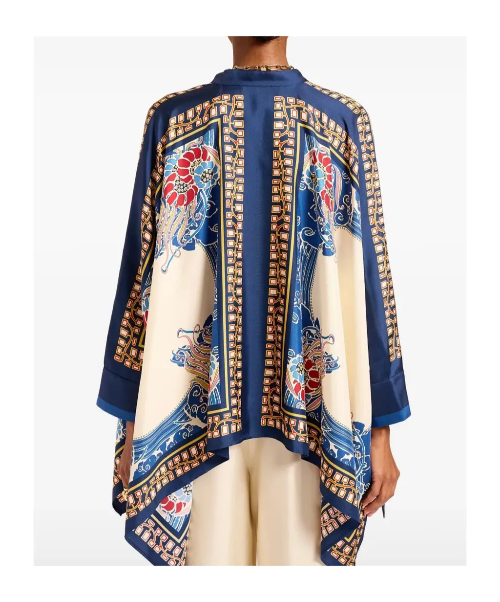 La Doublej Foulard Oversized Shirt