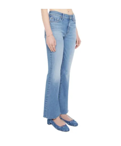 Mother The Weekender Fray Bootcut Jeans
