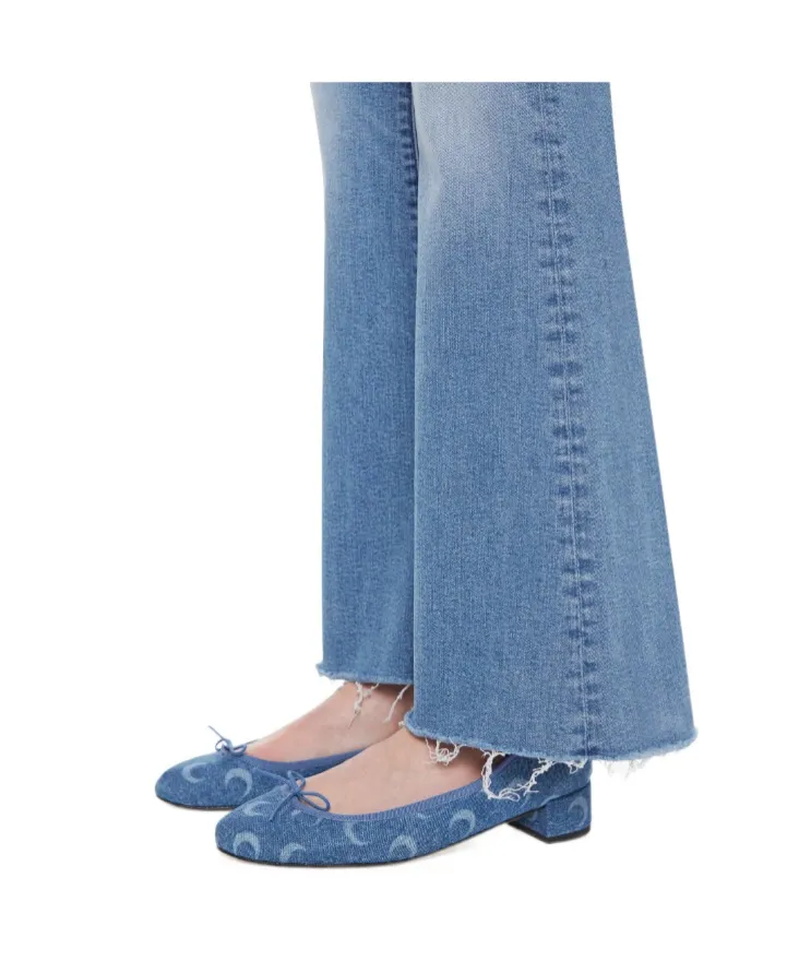 Mother The Weekender Fray Bootcut Jeans