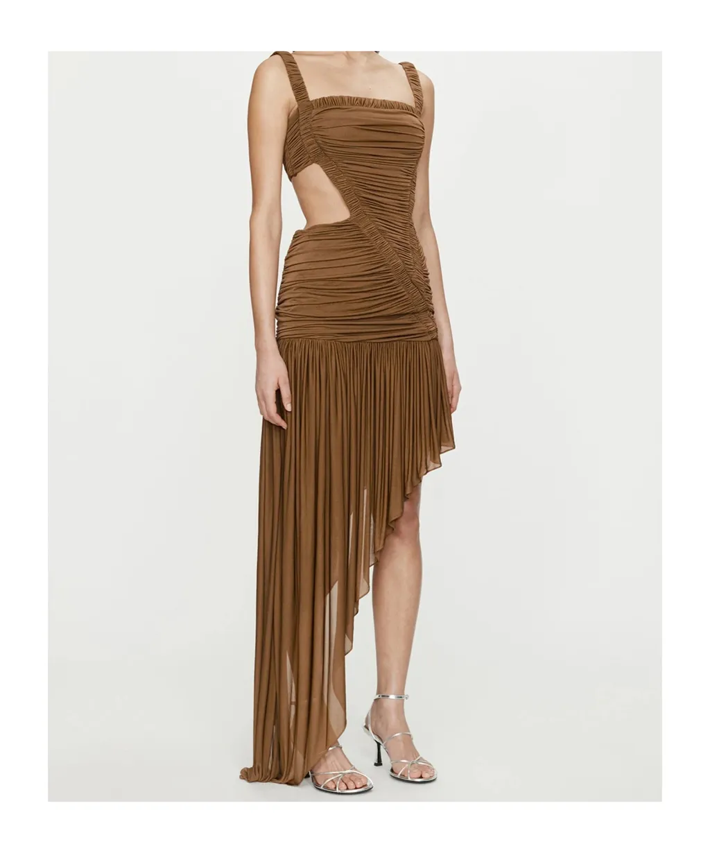 Orion Swept Ruched Skirt