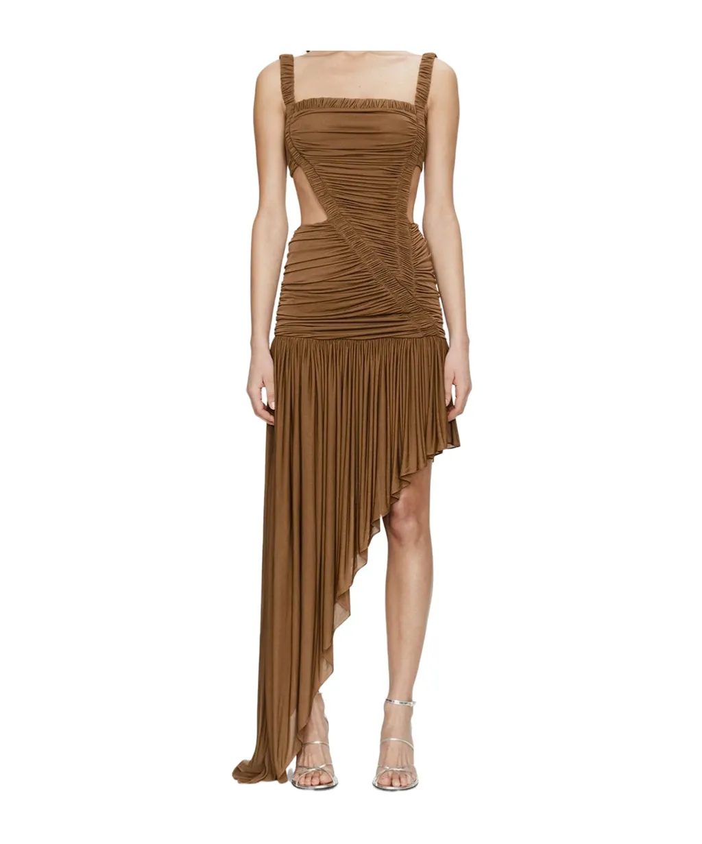 Orion Swept Ruched Skirt