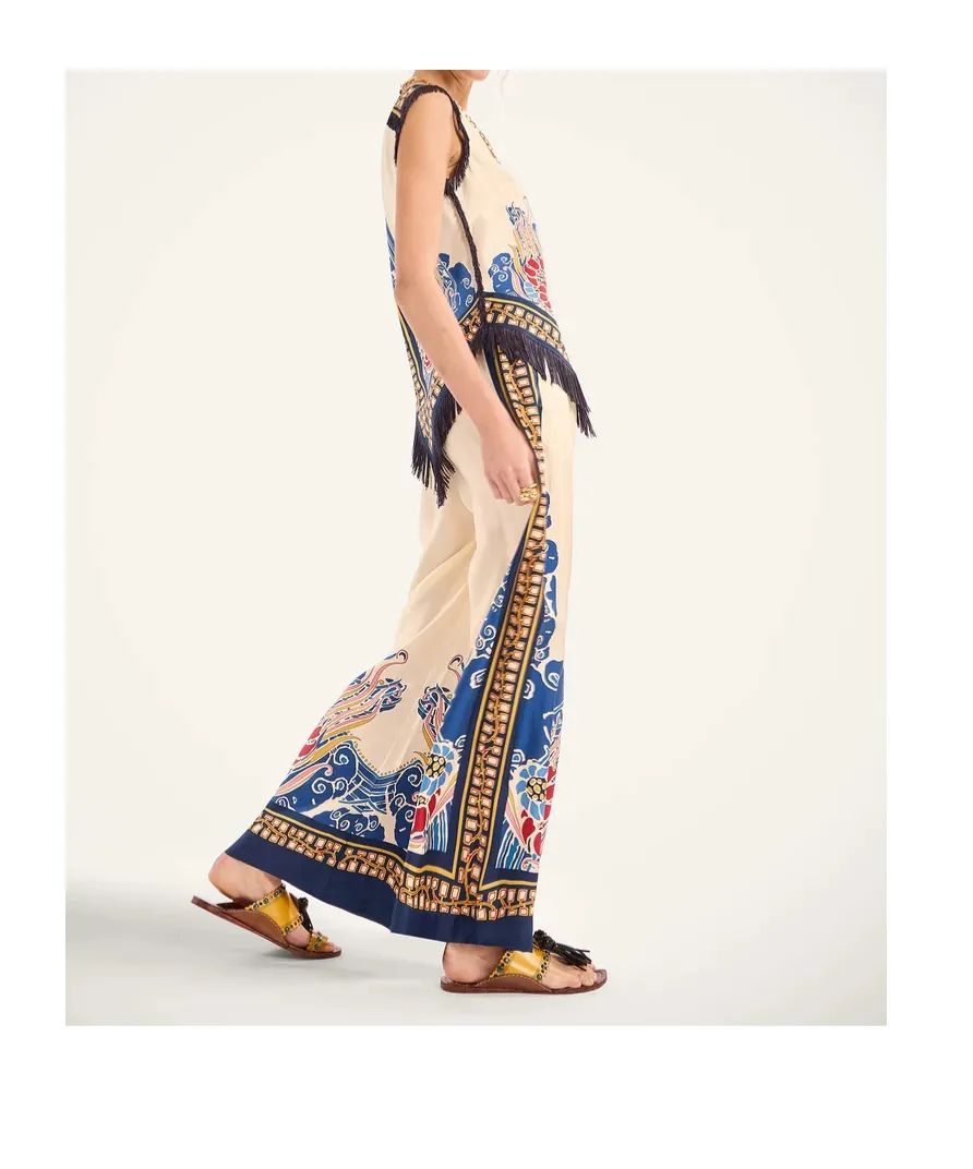 La Doublej Printed Palazzo Pants