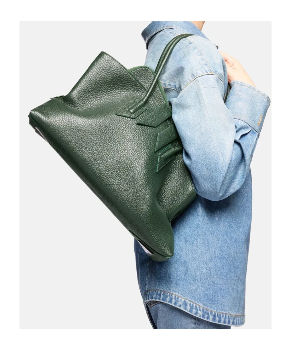 The Attico La Passeggiata Medium Top Handle Bag