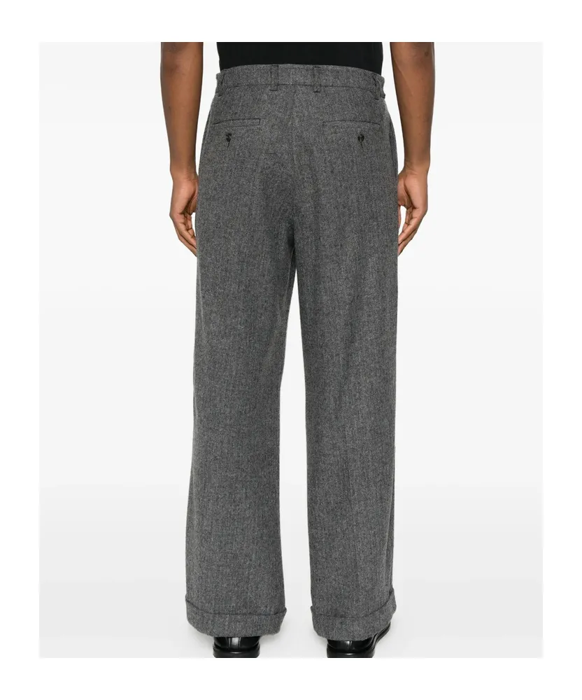 Casual Pants With Belt Loops