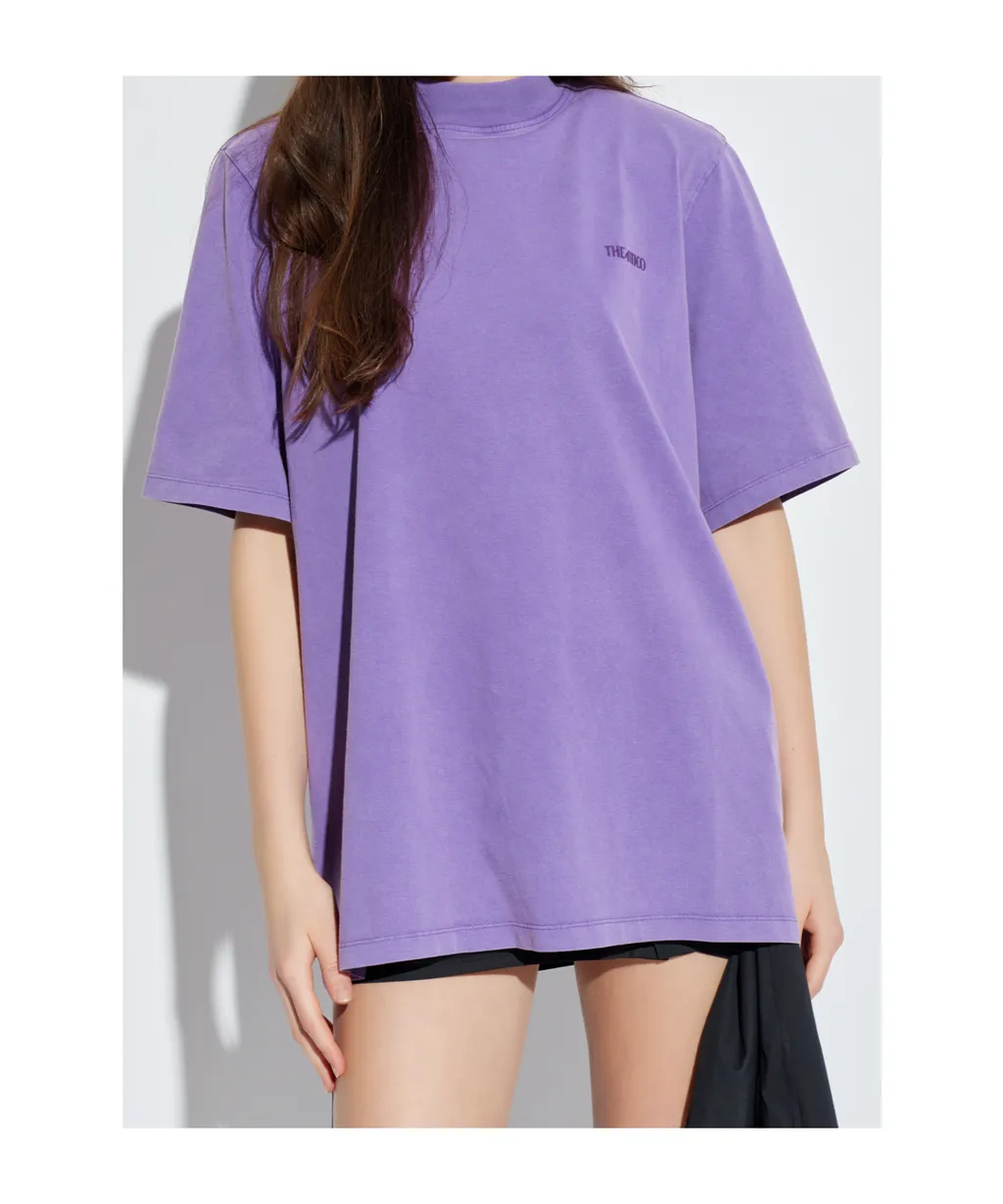 The Attico Logo Embroidered Oversized T-Shirt
