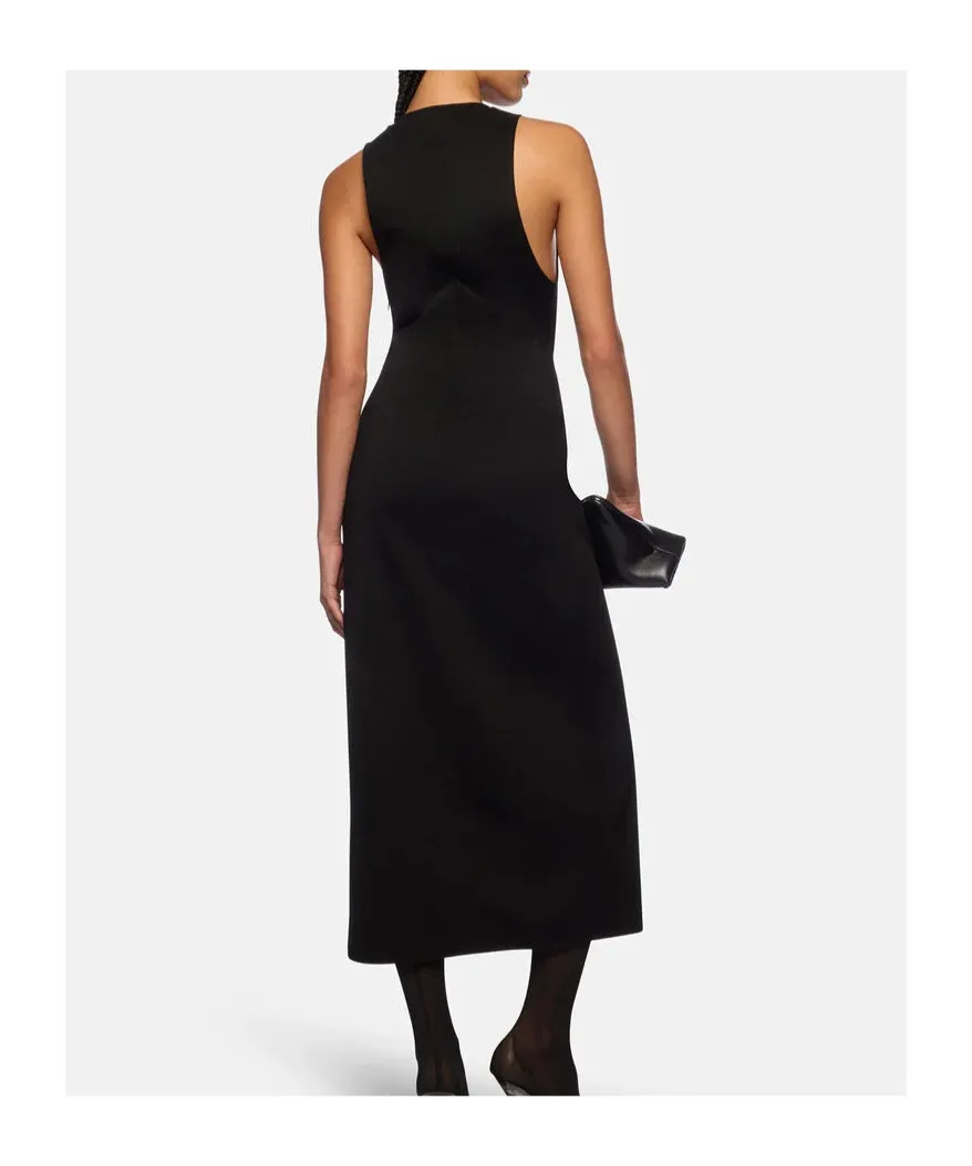 The Attico Logo Plaque Sleeveless Dress