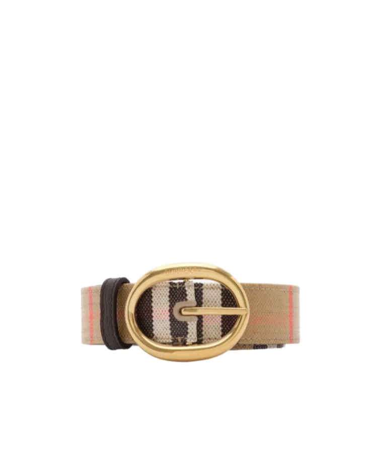 Burberry Reversible Check Bloomsbury Belt