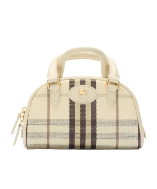 Burberry Mini Highlands Bowling Tote Bag