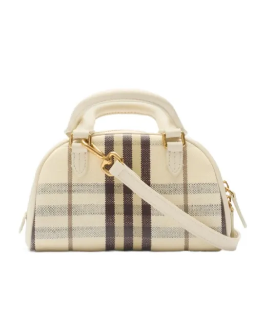 Burberry Mini Highlands Bowling Tote Bag