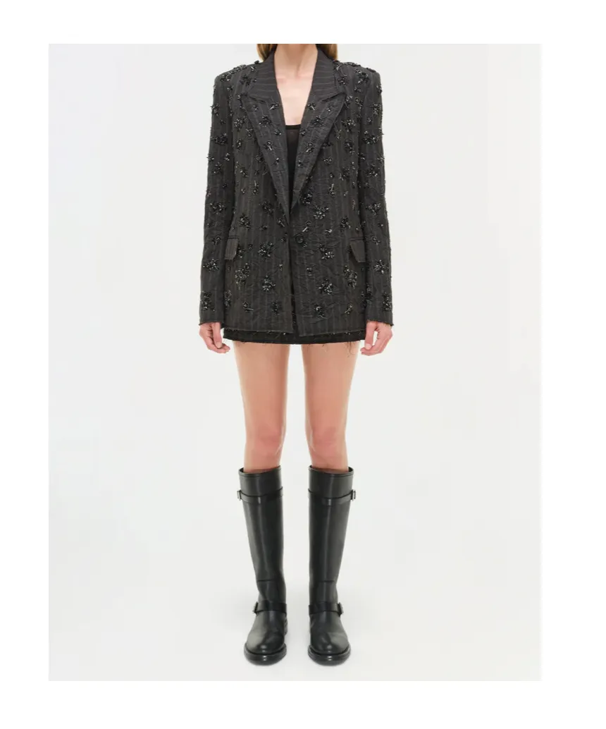Long-Sleeved Suit Jacket