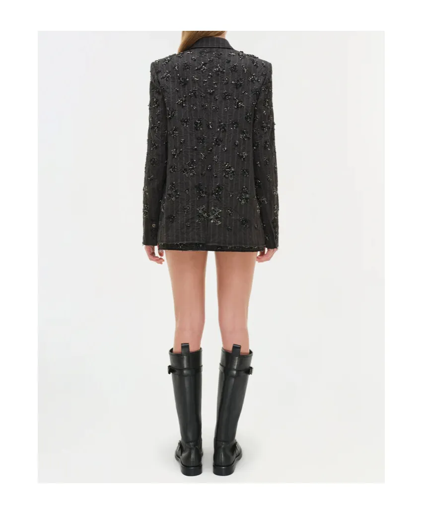 Long-Sleeved Suit Jacket