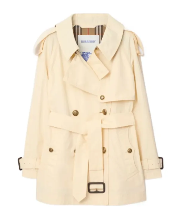 Burberry Fitzrovia Belted Double-Breasted Trench Coat
