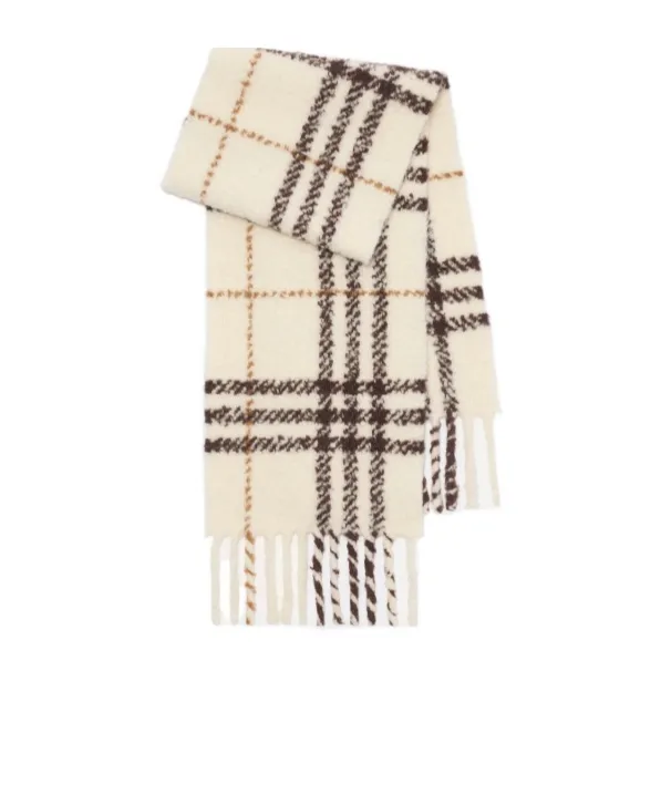 Burberry Check Bouclé Scarf