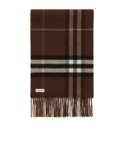 Burberry Reversible Ekd Check Scarf