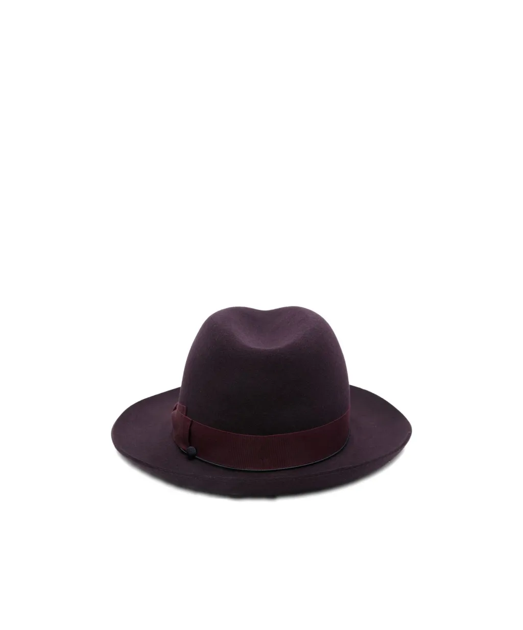 Ribbon Decorated Hat