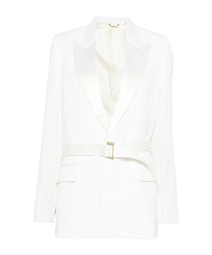Belted Lapel Blazer
