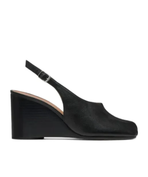 Maison Margiela Tabi Wedge Slingback Pumps