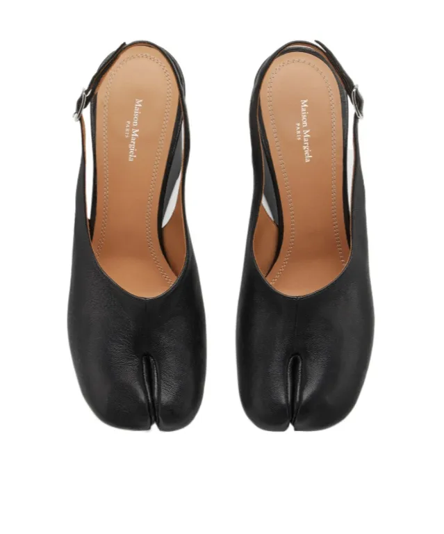 Maison Margiela Tabi Wedge Slingback Pumps