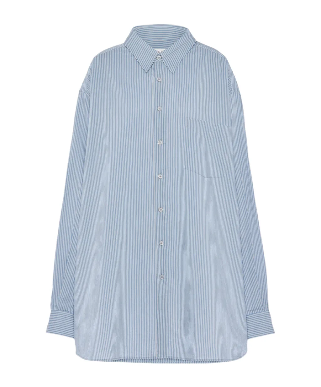 Maison Margiela Striped Oversized Shirt