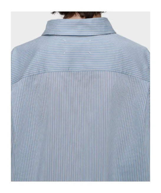 Maison Margiela Striped Oversized Shirt