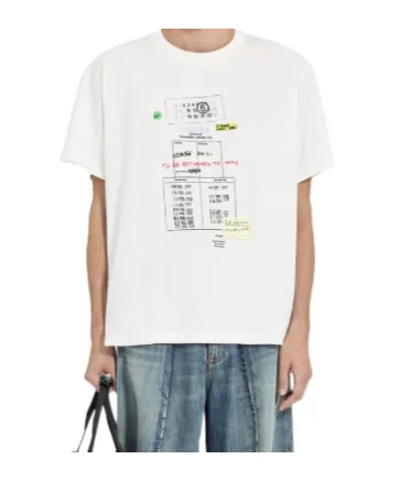 Mm6 Maison Margiela Graphic Print T-Shirt