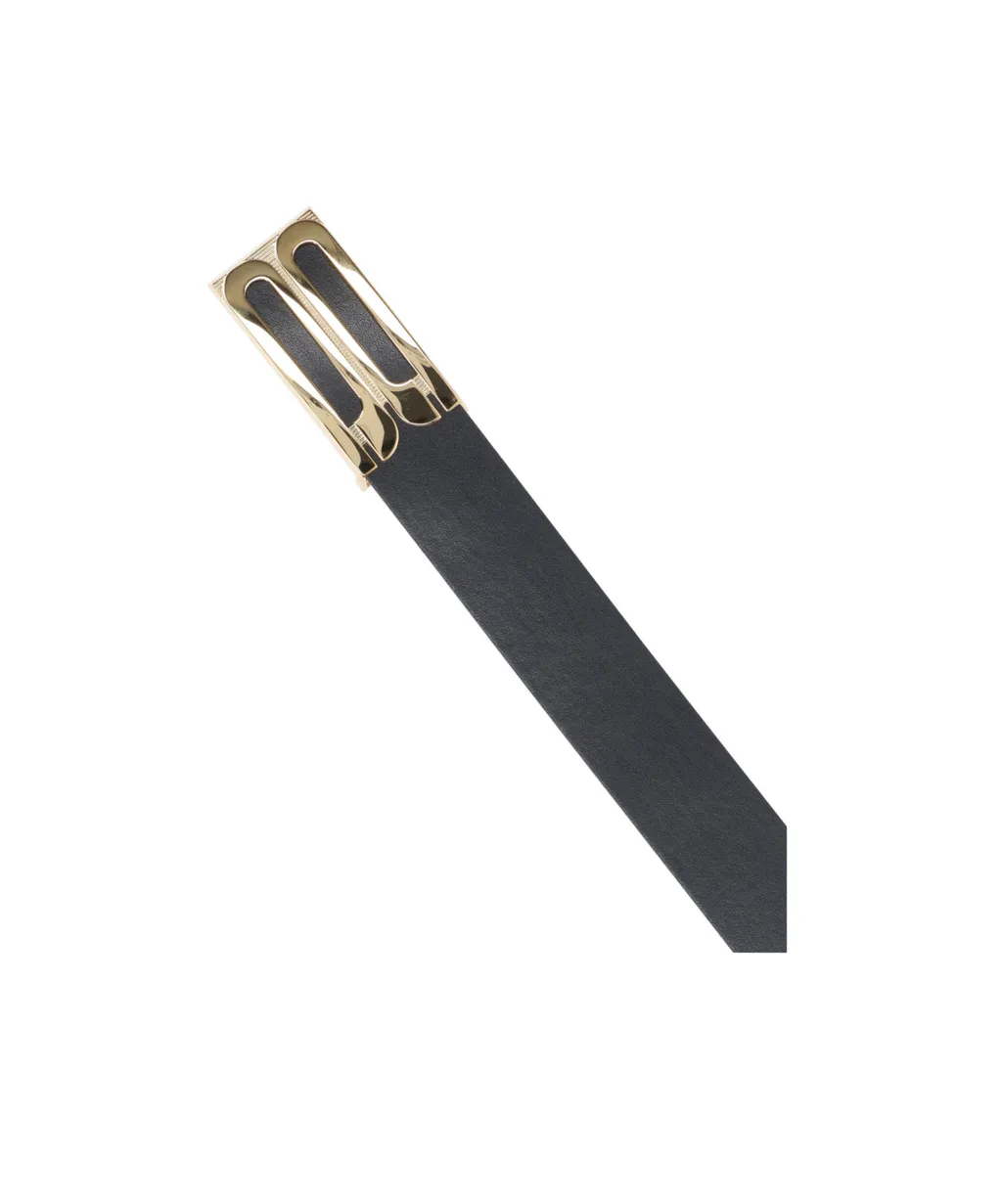 Victoria Beckham Logo Buckle Belt